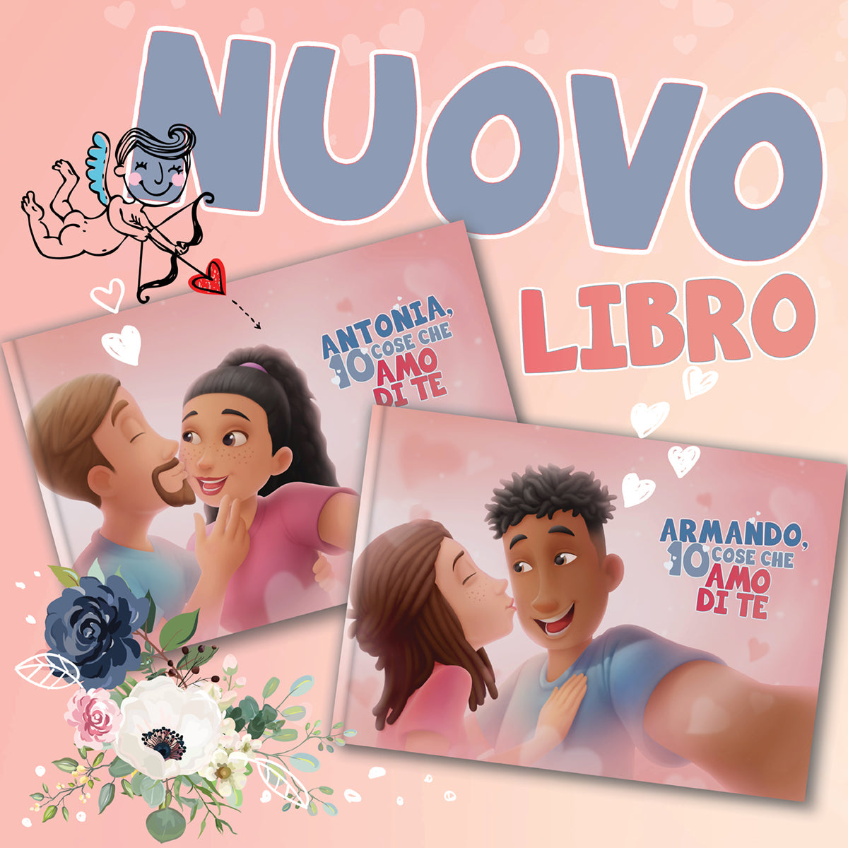 Il nostro NUOVISSIMO libro personalizzato sull’amore!