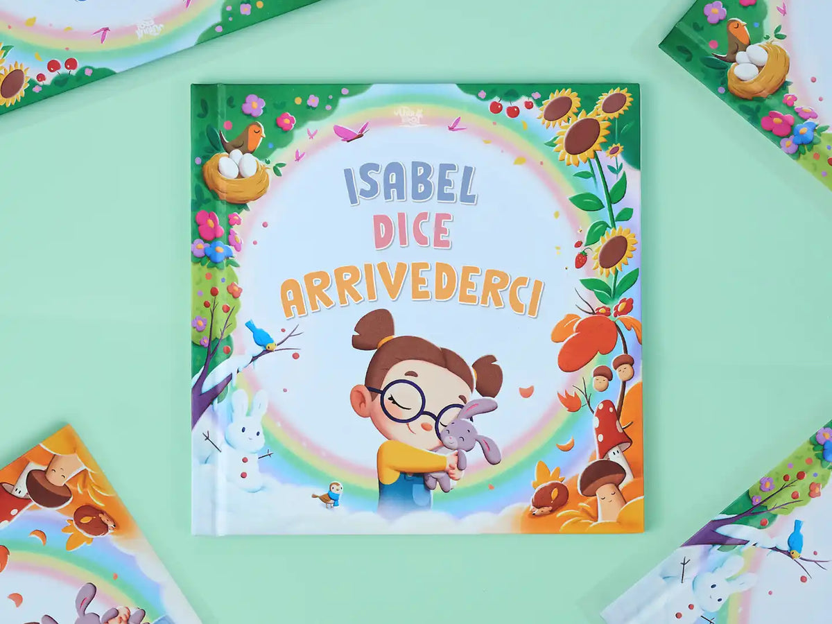 Copertina del libro personalizzato alla morte di un parente o di un amico.