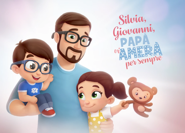 Silvia & Giovanni, Papà  vi amerà per sempre
