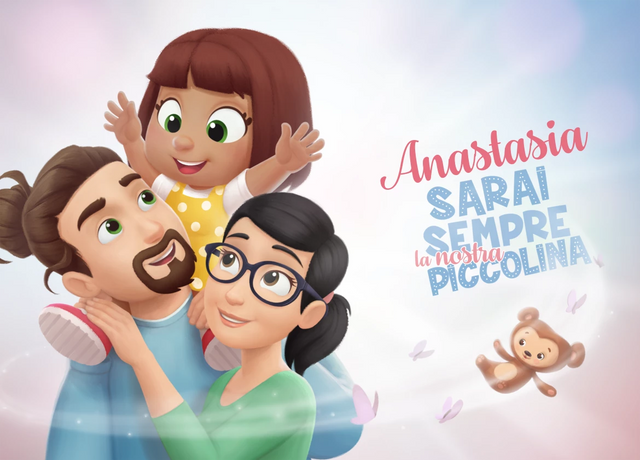 Anastasia, sarai sempre la nostra piccolina