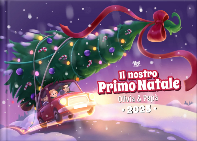 Il primo Natale di bimbo e papà
