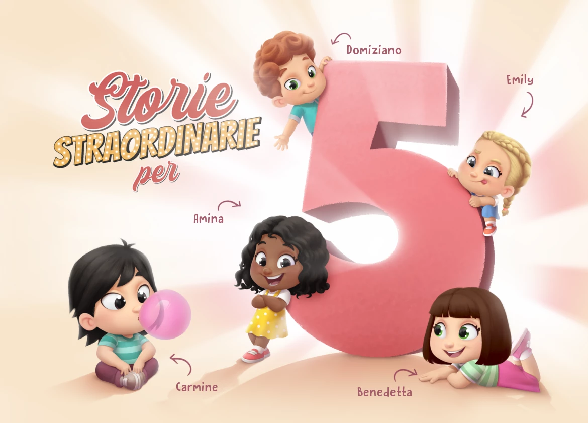 Storie straordinarie per 5