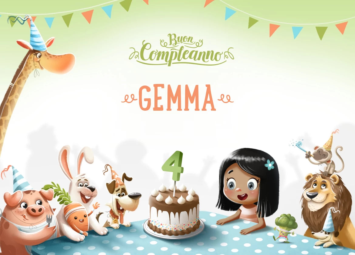 Buon 4° compleanno, Gemma