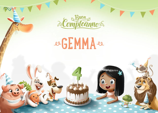 Buon 4° compleanno, Gemma