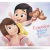 La copertina del libro personalizzato più venduto di Urrà Eroi per mamme e figlie, che è uno dei migliori regali per la mamma.