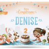 La copertina del libro di compleanno personalizzato di Urrà Eroi, perfetto come regalo per il secondo compleanno.