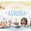 La copertina di Urrà Eroi per bambini di tre anni.