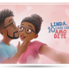La copertina per il libro personalizzato per le coppie da Urrà Eroi. 