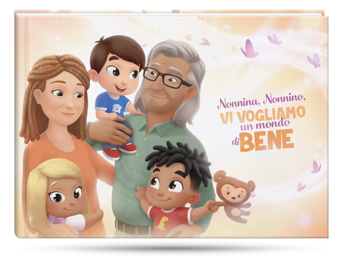 Scoprite questo libro personalizzato per Nonnino e Nonnina.