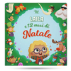 La copertina del libro personalizzato di Natale per ragazze.