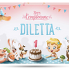 La copertina del libro di compleanno unico di Urrà Eroi che celebra la magia dei primi compleanni.