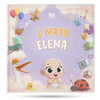 Copertina del miglior regalo per Baby shower: il libro personalizzato di Urra Eroi per neonati.