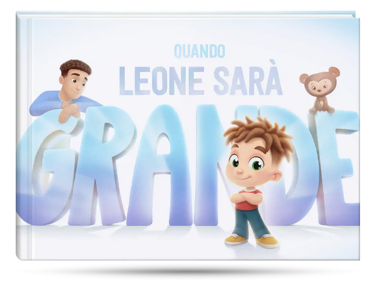 Libro personalizzato per un padre e sul futuro lavoro del suo figlio.