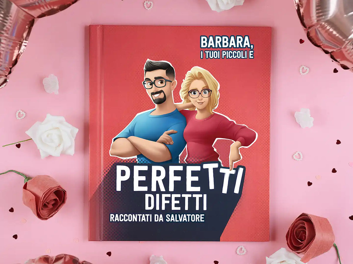 Libro dell'amore per San Valentino: illustrazioni divertenti, nomi personalizzati, poesie sincere.