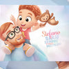 La copertina del libro personalizzato più venduto di Urrà Eroi per papà e i loro figli.