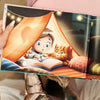 Illustrazione adorabile tratta dal regalo di compleanno perfetto, che è un libro personalizzato per bambini di un anno.