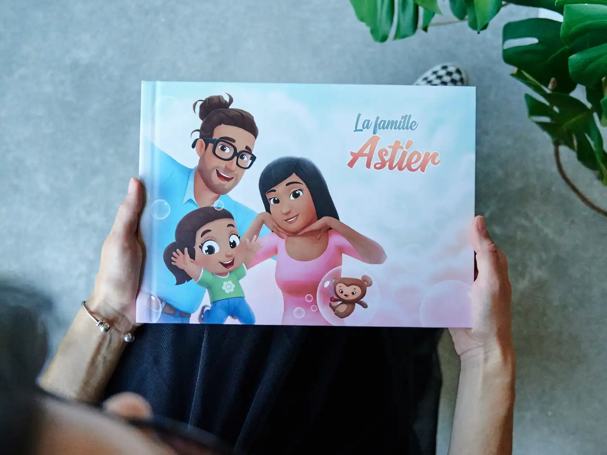 La copertina del libro personalizzato per famiglie con 1 bambino di Urrà Eroi