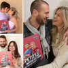 Regalo unico per San Valentino: un libro dell'amore con dettagli personalizzati e umorismo.