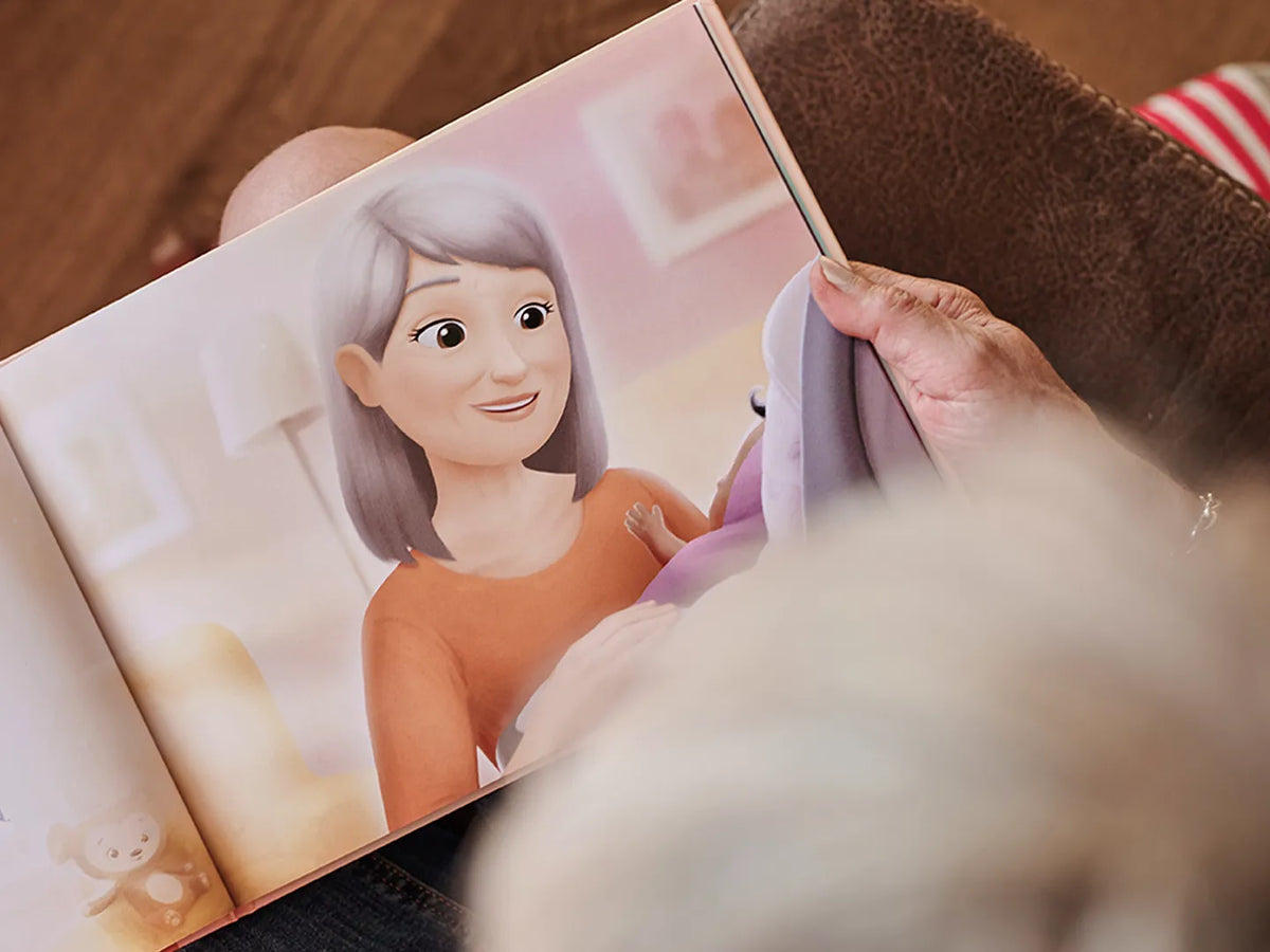 Il miglior libro da personalizzare per Nonna e un nipote.