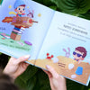 Libro personalizzato Mini Eroi per explicare la morte di un parente o di un amico.