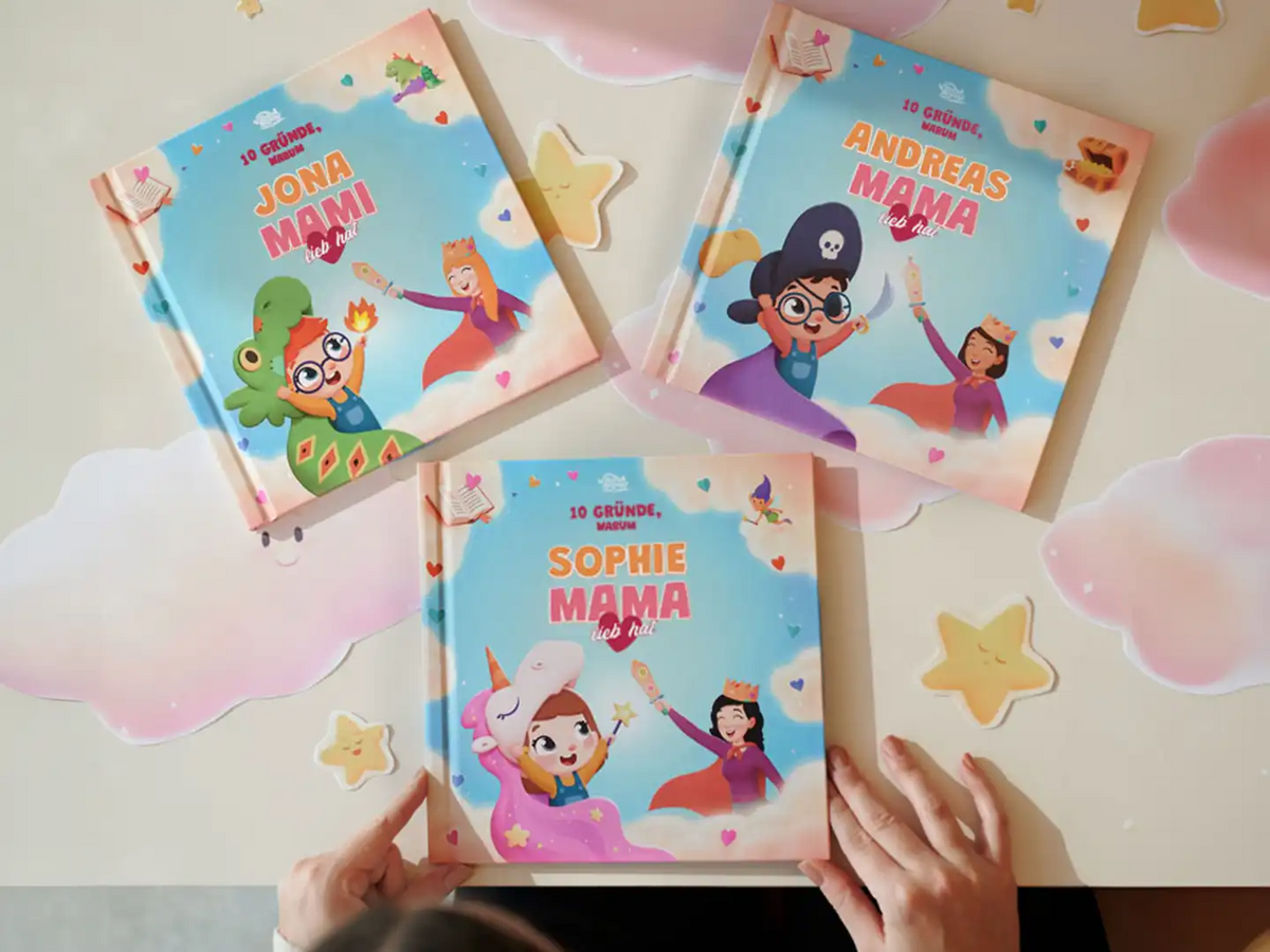 Il nuovo libro personalizzato solo per mamma e suo figlio è un ottimo regalo per la Festa della Mamma.