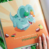 Il vostro piccolo paleontologo puo trovare tutti i dinausori que conosce.