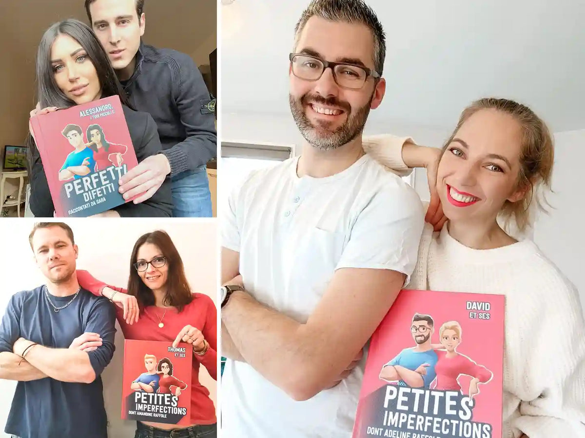 Divertente libro di San Valentino: dettagli personalizzati, 10 belle illustrazioni.