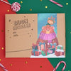 Confezione di Natale da colorare