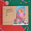 Confezione di Natale da colorare