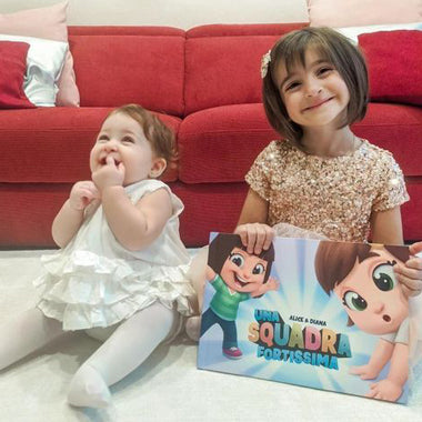 Il meglio dei libri personalizzati per fratelli e sorelle. Un regalo originale e su misura per i bambini.