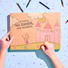 Confezione regalo da colorare per mamma e papà