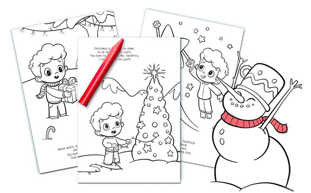 Disegni di Natale da colorare gratuiti