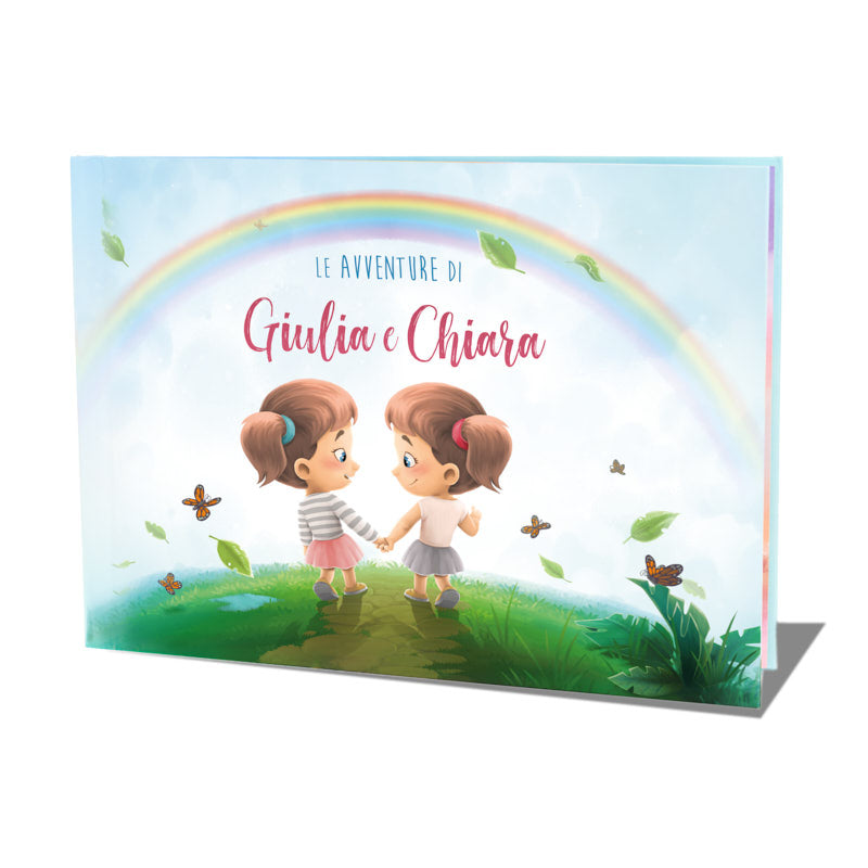 Bellissime storie attendono i vostri bambini in questo libro personalizzato per fratelli e sorelle.