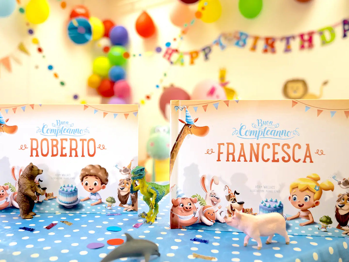 I libri personalizzati per ragazze e ragazzi sono il regalo di compleanno perfetto.
