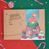 Confezione di Natale da colorare