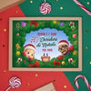 Confezione di Natale da colorare