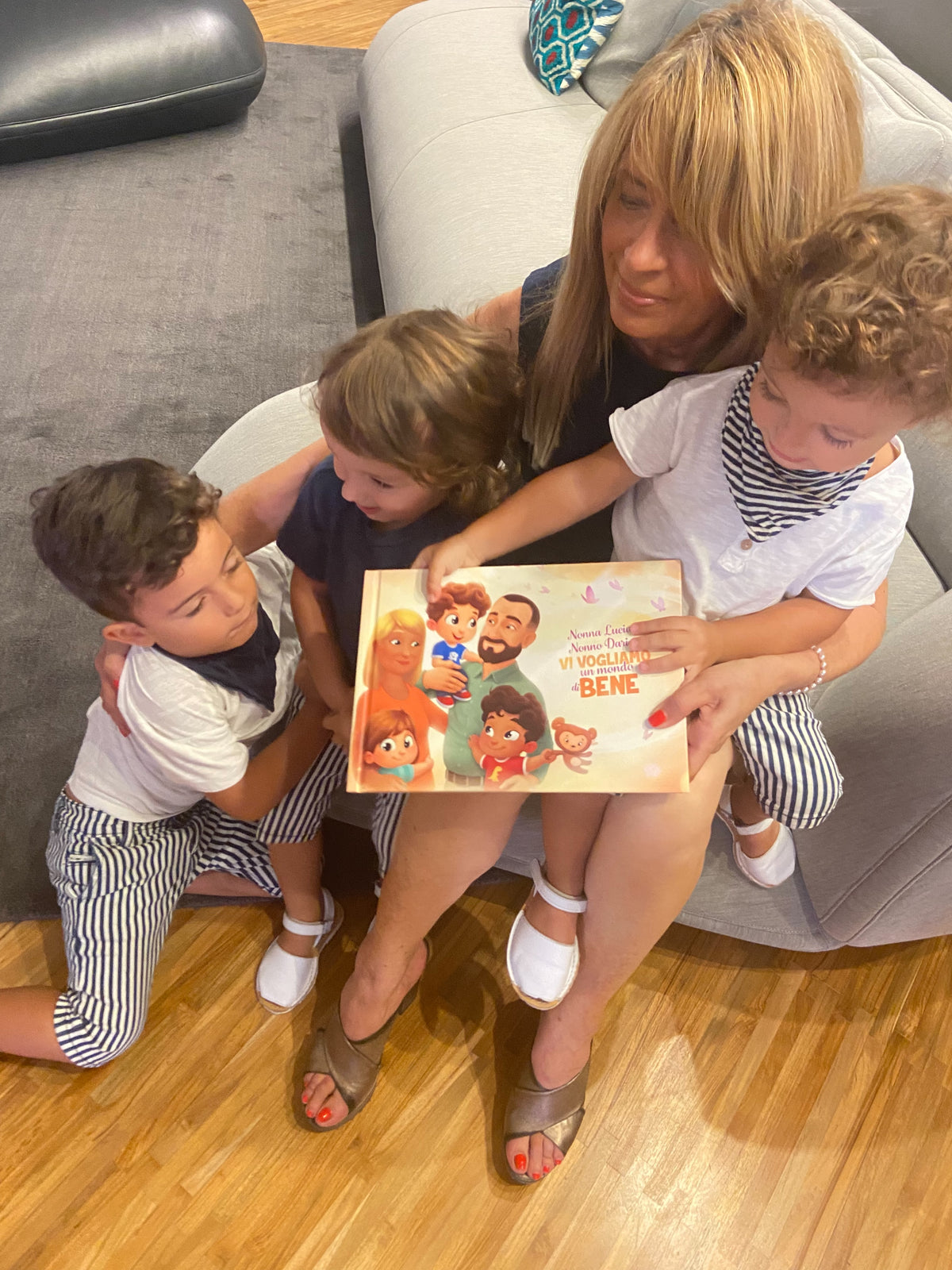 Libro personalizzato per nonni.