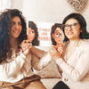 La complicita tra una figlia e la sua madre illustrata con questo libro personalizzato della festa della Mamma.