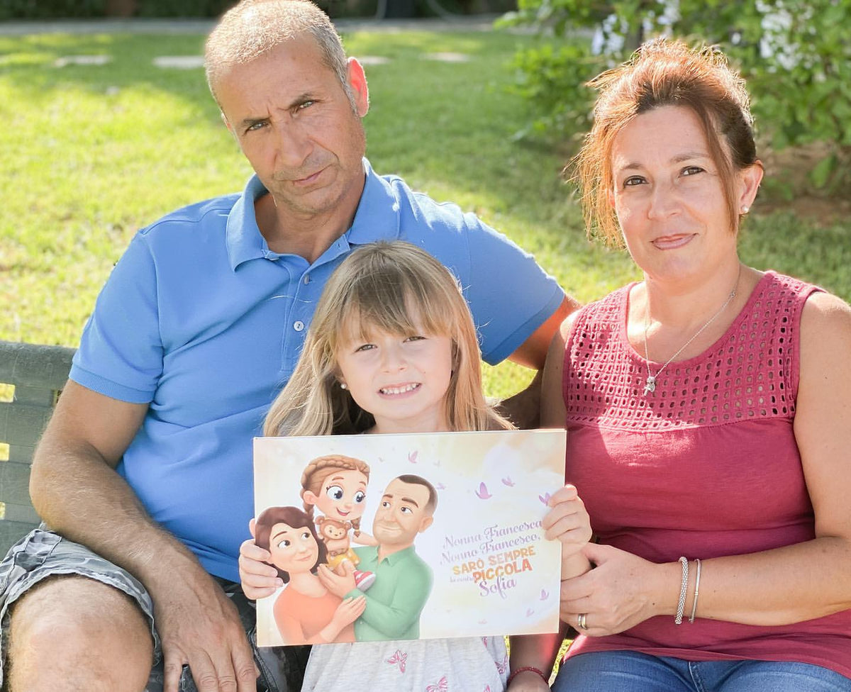 Scoprite le belle storie da questo libro personalizzato per Nonno e Nonna.